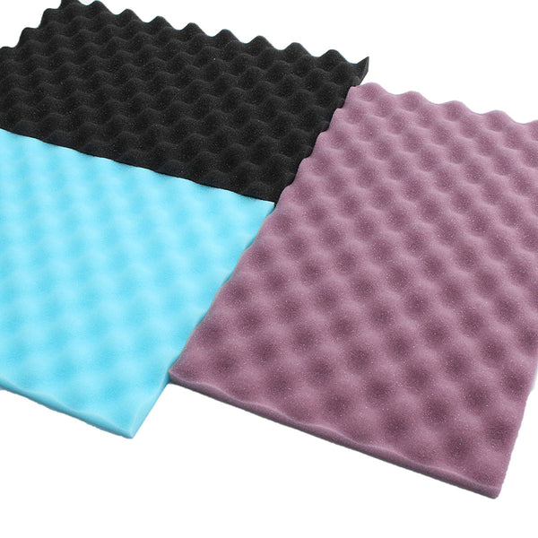 3Pcs 17x11 Inch Aquarium Media Fish Tank Filter Foam Sponge Pads 20mm Thickness