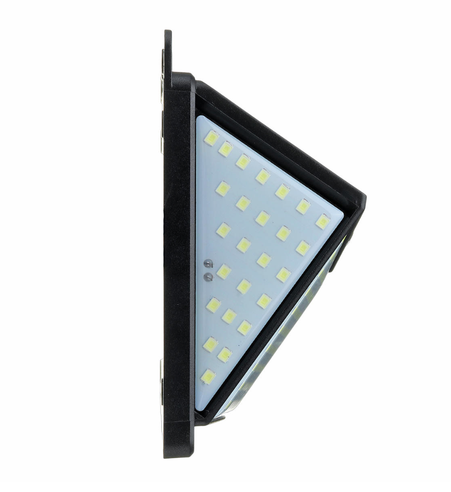 208 LED Solar Power PIR Motion Sensor 3 Sided Light Outdoor Wall Waterproof Garden Lamp
